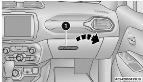 JEEP Renegade Phase 2 (2018-2022) - Boite a gants - 1