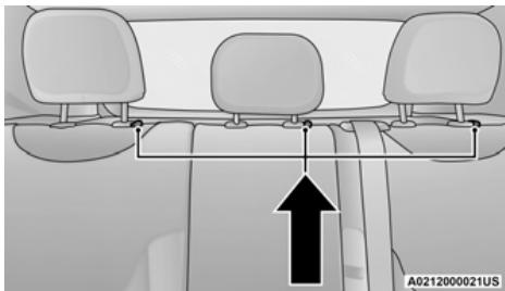 JEEP Renegade Phase 2 (2018-2022) - Appuie-tête arrriere - 1