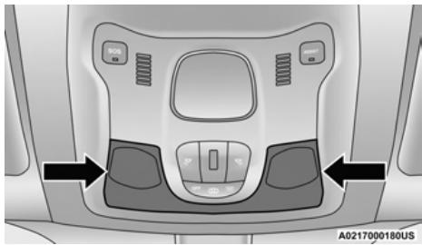 JEEP Renegade Phase 2 (2018-2022) - LAMPES DE LECTURE AVANT - 1