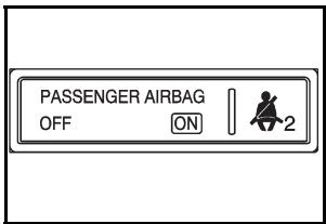 CADILLAC STS (2011) - Système de détection pour le sac gonflable du passager - 1