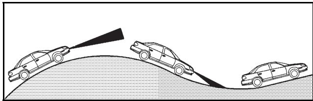 CADILLAC STS (2011) - Utilisation du régulateur de vitesse à commande adaptative en côte et en tractant une remorque - 1