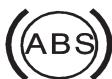 CADILLAC STS (2011) - Témoin du système de freinage antiblocage (ABS) - 1