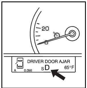 CADILLAC STS (2011) - Commande de vitesses de conducteur (DSC) - 1