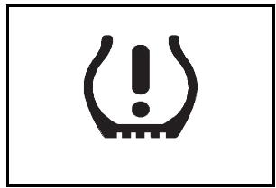 CADILLAC STS (2011) - Témoin de pression des pneus - 1