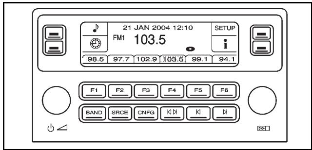 CADILLAC STS (2011) - Radio(s) - 1