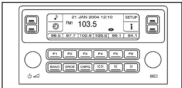 CADILLAC STS (2011) - Radio(s) - 1