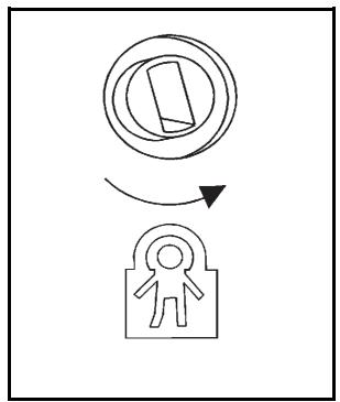 CADILLAC STS (2011) - Portes arrière avec verrouillage de sécurité pour les enfants - 1