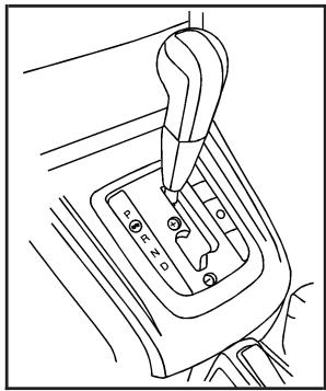 Saturn Vue 2 (2008) - Fonctionnement de la boîte de vitesses automatique (Version supérieure) - 1