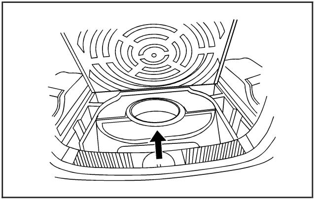 Saturn Vue 2 (2008) - Dépose du pneu de secours et des outils - 2