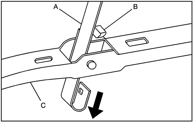 Saturn Vue 2 (2008) - Remplacement de la raclette d'essuie-glace - 2
