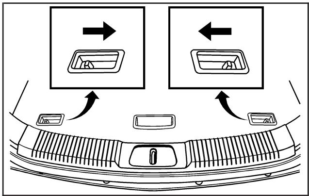 Saturn Vue 2 (2008) - Dépose du pneu de secours et des outils - 1