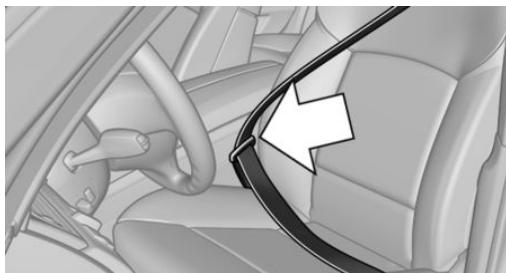 BMW X1 Phase 2 (2019-2022) - Boucler la ceinture de sécurité - 1