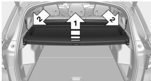 BMW X1 Phase 2 (2019-2022) - Cache arrière - 1