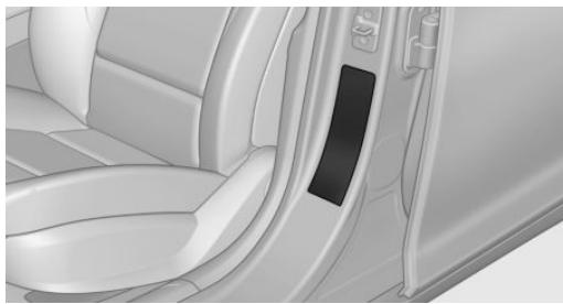 BMW X1 Phase 2 (2019-2022) - Indications sur la pression de gonflage des pneus - 1