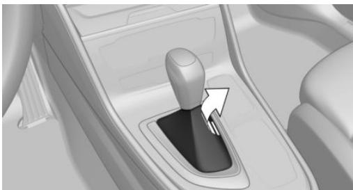 BMW X1 Phase 2 (2019-2022) - Déverrouiller manuellement le blocage de la boîte de vitesses : avec manette de sélection à enclenchement - 1
