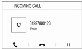 Vauxhall Grandland A Phase 2 (2021-2024) - Incoming phone call - 1
