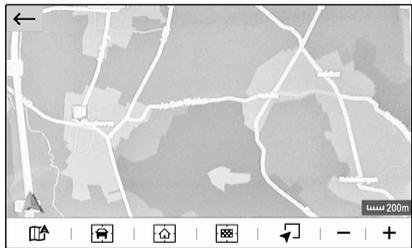 Vauxhall Grandland A Phase 2 (2021-2024) - Moving visible map section - 1