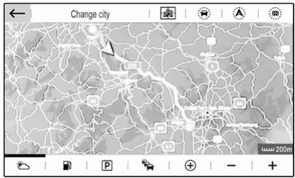 Vauxhall Grandland A Phase 2 (2021-2024) - Showing an overview of the route - 1