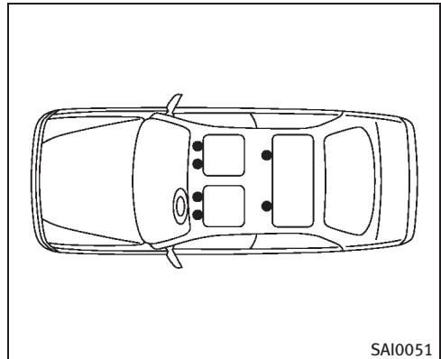INFINITI M (2011) - TAPIS DE SOL - 2