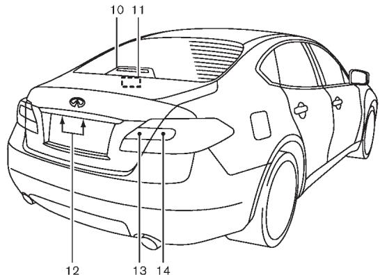INFINITI M (2011) - Avertissement FCC : - 2