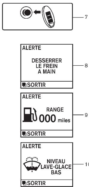 INFINITI M (2011) - AFFICHAGE A CRISTAUX LIQUIDES PAR MATRICE DE POINTS - 3