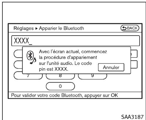 INFINITI M (2011) - Procedure de connexion - 4