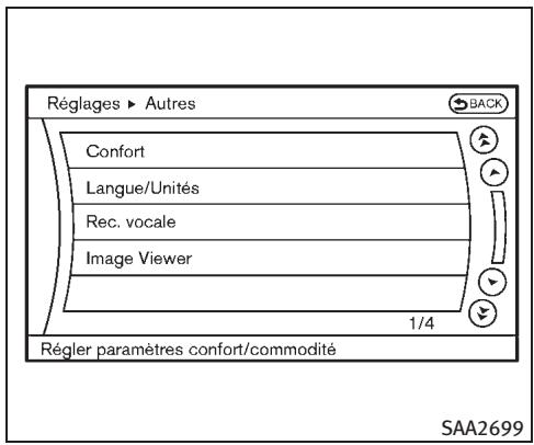 INFINITI M (2011) - MODE DE COMMANDE ALTERNATIF DE RECONNAISSANCE VOCALE INFINITI - 1