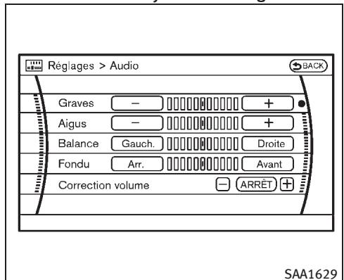 INFINITI M (2011) - COMMENT UTILISER LE BOUTON SETTING - 2