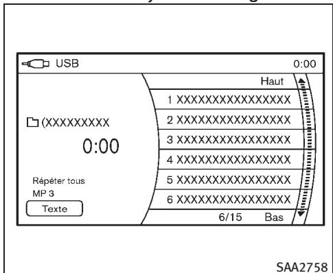 INFINITI M (2011) - PROCEDURE D'INSERTION USB - 3