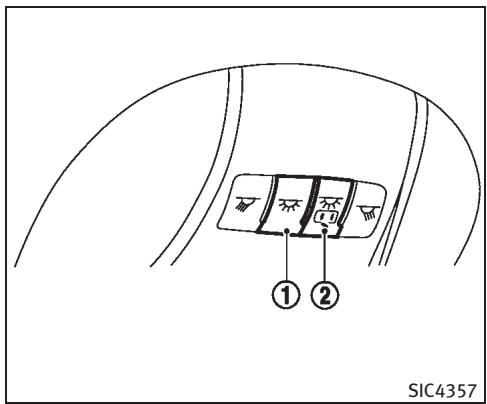 INFINITI M (2011) - LAMPES DE LECTURE - 2