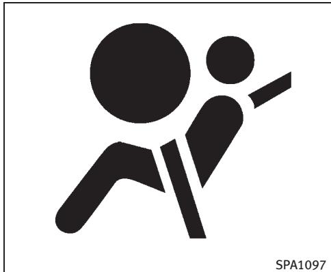 INFINITI M (2011) - Coussin gonflable SRS - 1