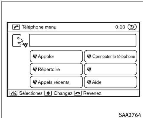 INFINITI M (2011) - Dicter les commandes vocales : - 1