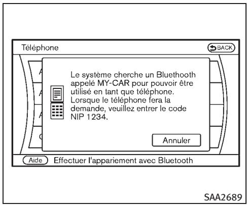 INFINITI M (2011) - PROCEDURE DE CONNEXION - 1