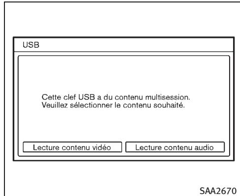 INFINITI M (2011) - PROCEDURE D'INSERTION USB - 1
