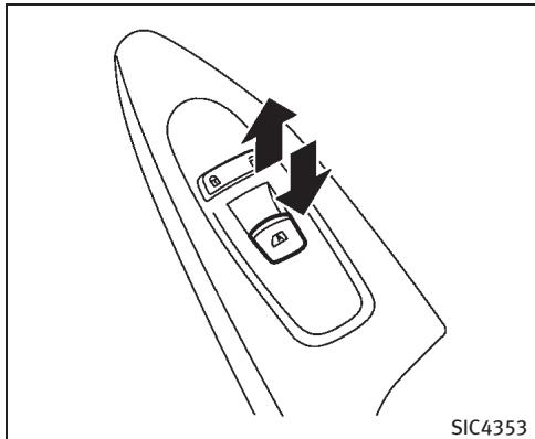 INFINITI M (2011) - Commande de lève-vitre principale (côté conducteur) - 1