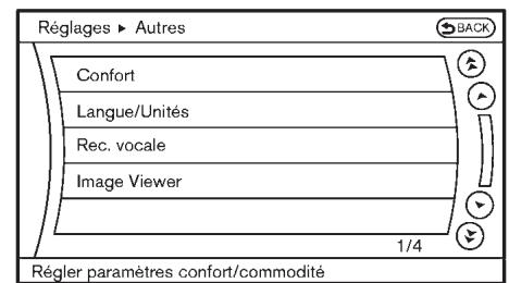 INFINITI M (2011) - MODE STANDARD DE RECONNAIS-SANCE VOCALE INFINITI - 1