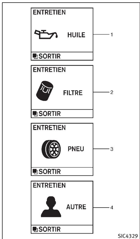 INFINITI M (2011) - Avertissement de température extérieure basse - 1