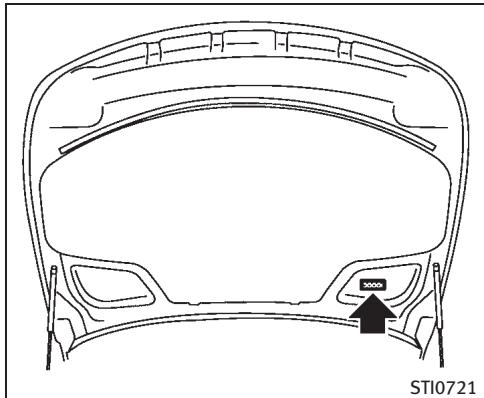 INFINITI M (2011) - NUMÉRO DE SÉRIE DU MOTEUR - 4