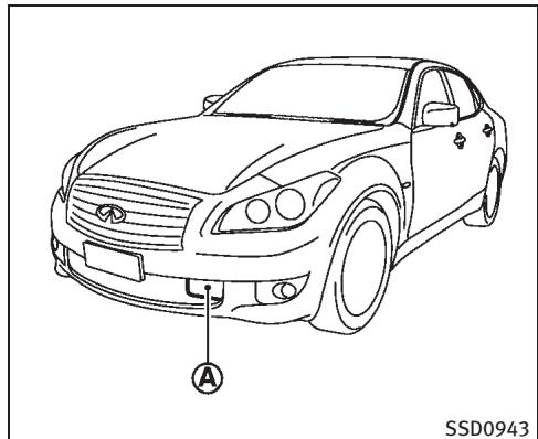 INFINITI M (2011) - SYSTÉME D'ASSISTANCE AU FREINAGE INTELLIGENT (IBA) (si le vehicule en est équipé) - 1