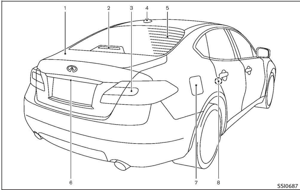 INFINITI M (2011) - SIÉGES, CEINTURES DE SECURITÉ ET SYSTème DE RETENUE SUPPLEMENTaire (SRS) - 3