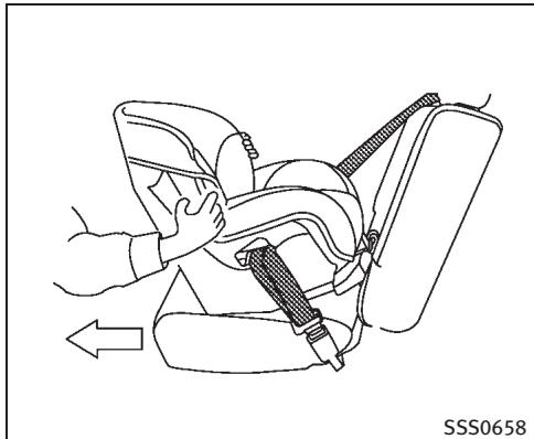 INFINITI M (2011) - Orienté vers l'arrière - étape 1 - 5