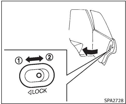 INFINITI M (2011) - VERROUILAGES AUTOMATIQUE DES PORTIERES - 1
