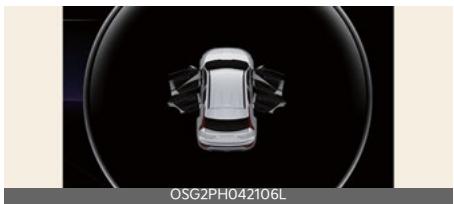 KIA Niro SG2 (2021) - Affichage d'avertissement de porte, capot ou hayon ouvert - 1