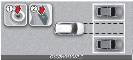 KIA Niro SG2 (2021) - Se préparer à avancer et à reculer à distance - 2