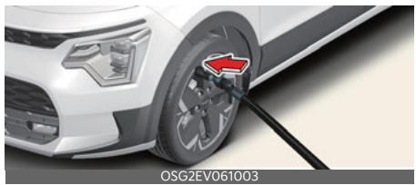 KIA Niro SG2 (2021) - Vérification de la pression de gonflage des pneus - 1