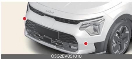 KIA Niro SG2 (2021) - Capteur de détection - 2