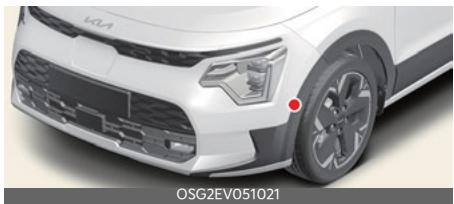 KIA Niro SG2 (2021) - Capteur de détection - 2