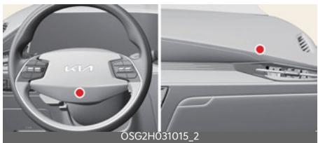 KIA Niro SG2 (2021) - Coussin gonflable frontal du conducteur et du passager - 1