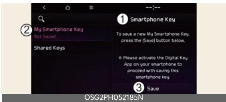 KIA Niro SG2 (2021) - Enregistrement du téléphone intelligent - 1