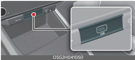 KIA Niro SG2 (2021) - Port USB - 1